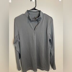 Nike Golf Dark Grey Dri-Fit Quarter Zip Sweatshirt